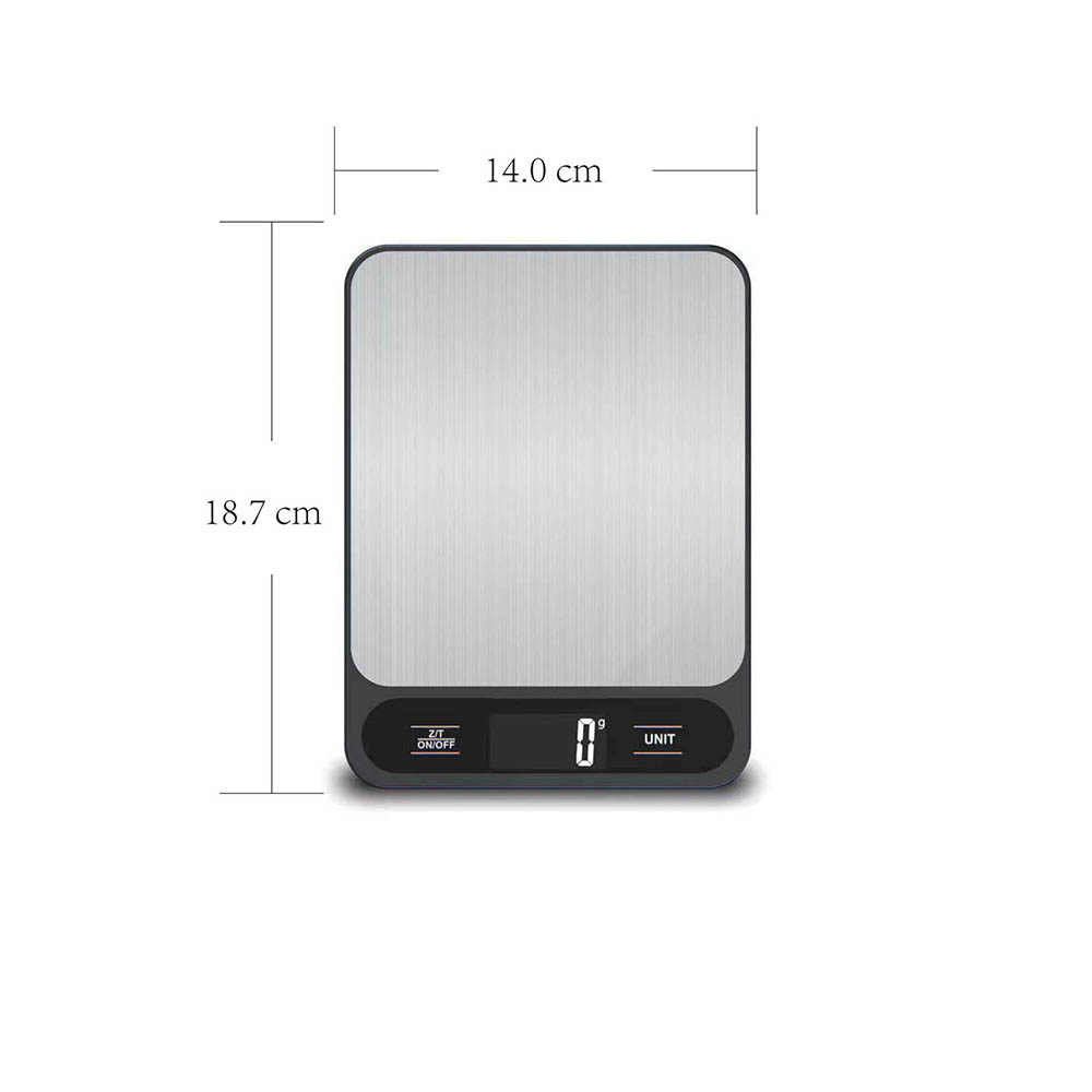 Digital köksvåg i miniformat, 15kg