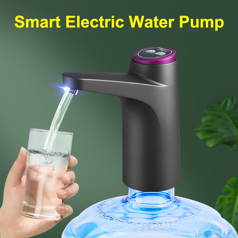 Elektrisk vattenpump, 5W, 1200mAh, svart