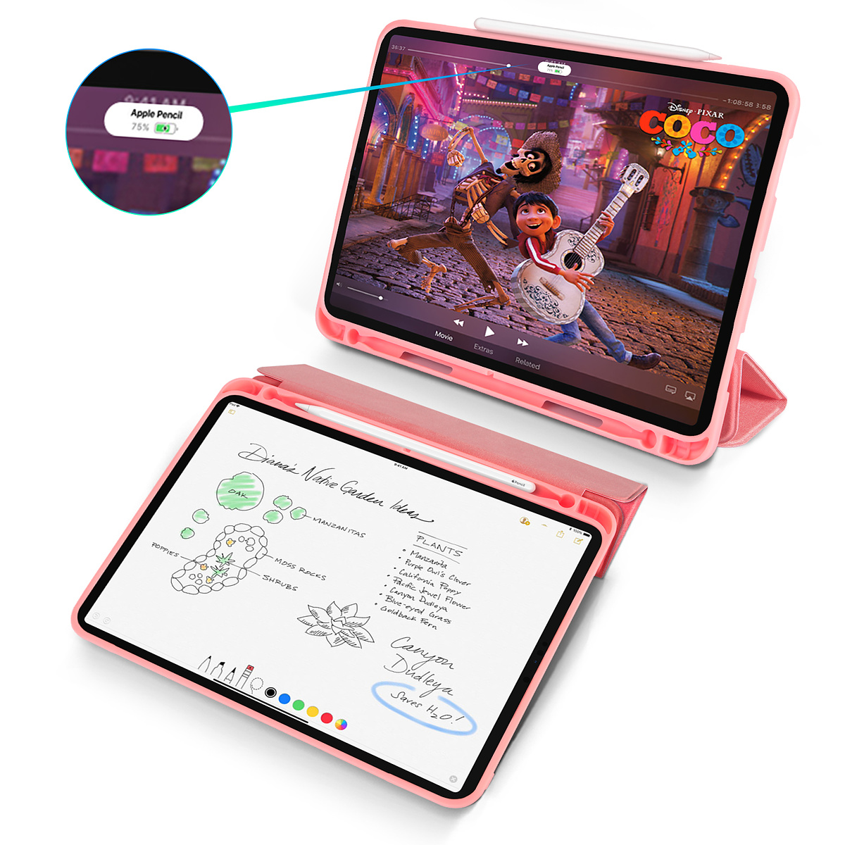 Dux Ducis Domo series, iPad Pro 12.9 (2018), rosa