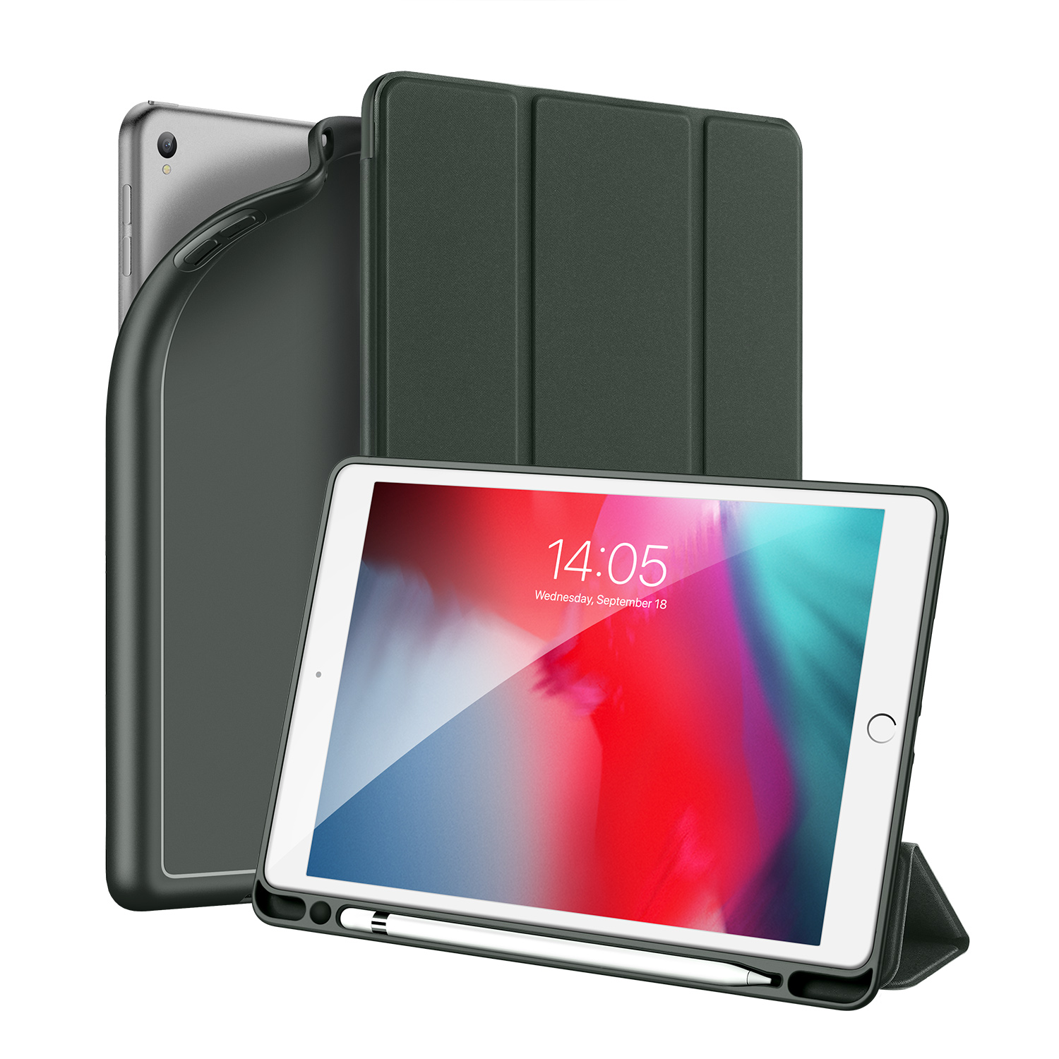 Dux Ducis Osom series, iPad Pro 10.5/iPad Air 3, mörkgrön