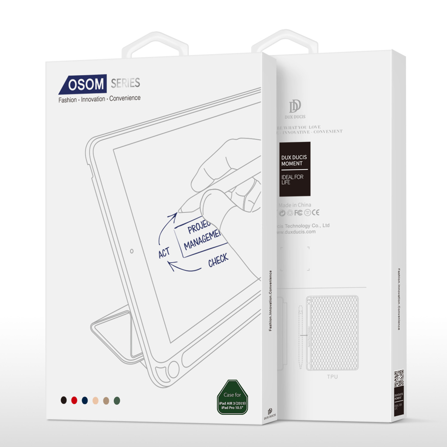 Dux Ducis Osom series, iPad Pro 10.5/iPad Air 3, mörkgrön