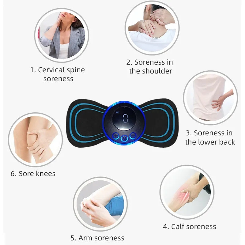 USB-driven nackmassager, 200mAh