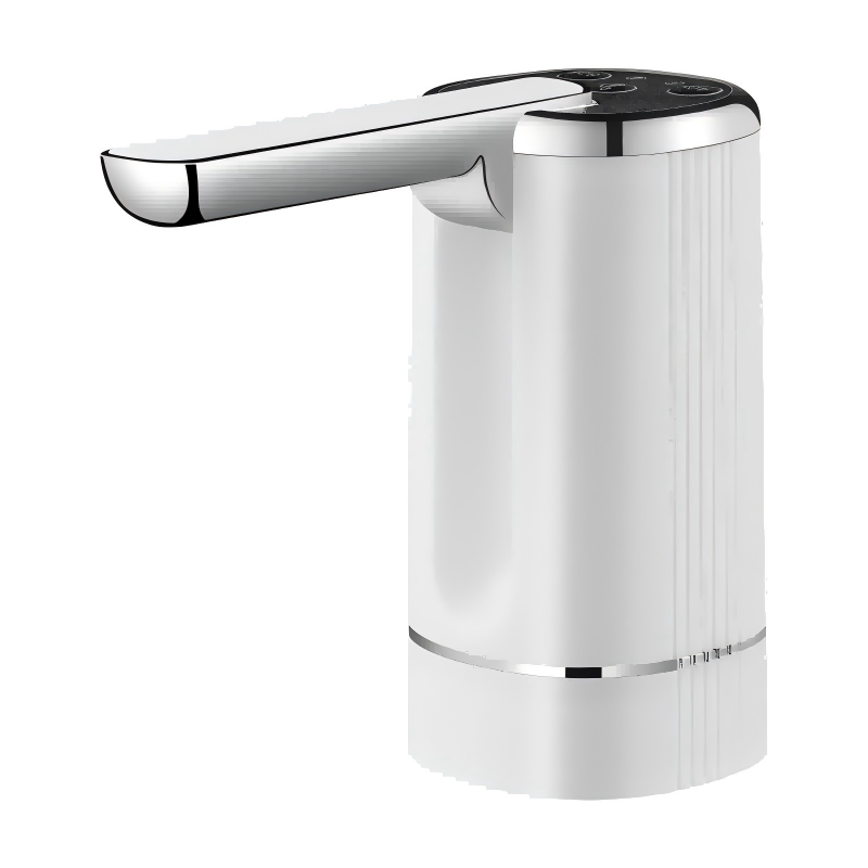 Elektrisk vattenpump med 3 lägen, vit