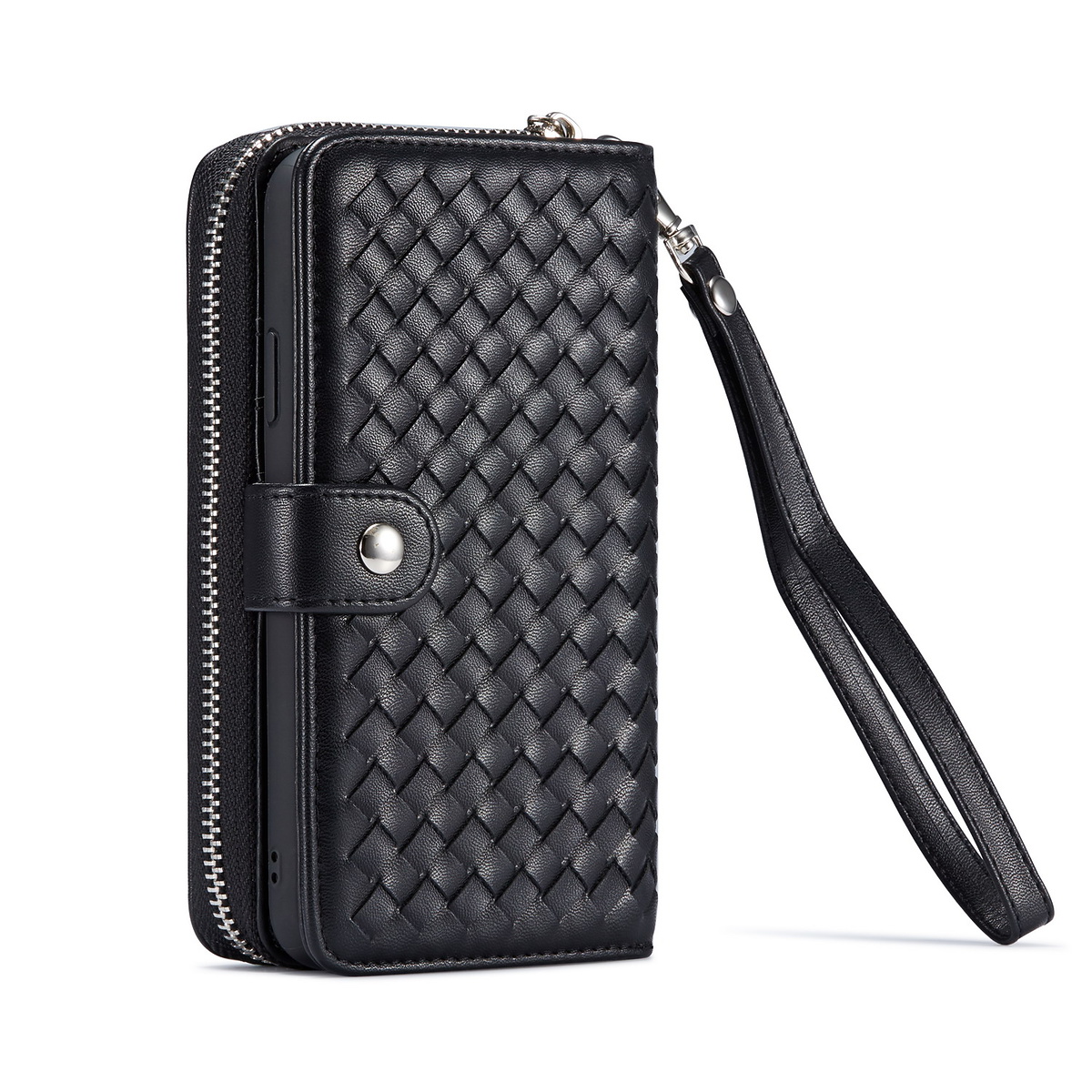 Exklusivt plånboksfodral med magnetskal, iPhone 11 Pro, svart