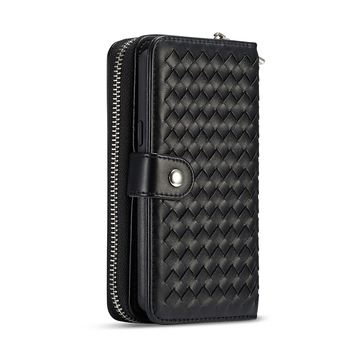 Exklusivt plånboksfodral med magnetskal, iPhone X/XS, svart