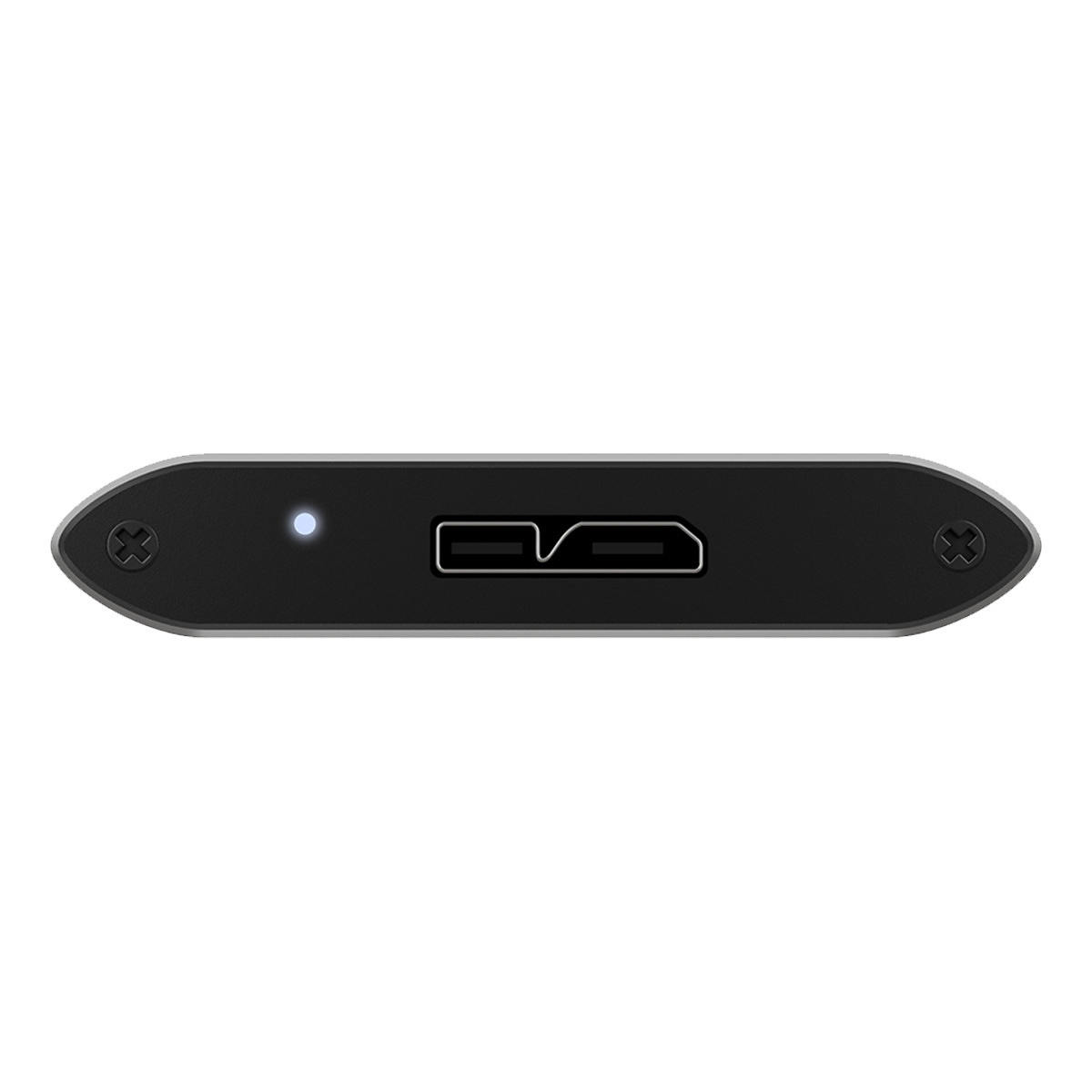 Externt Icy Box USB 3.0 kabinett för mSATA SSD, svart