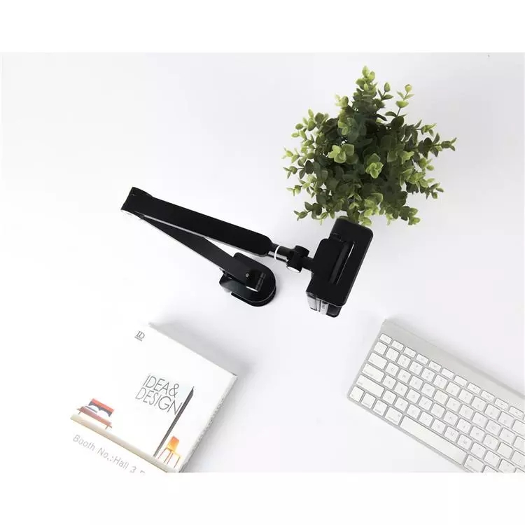 Flexibel mobilhållare för skrivbord, universal, vit