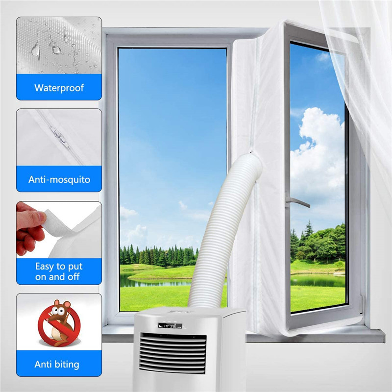 Universalt fönster-kit för portabel AC
