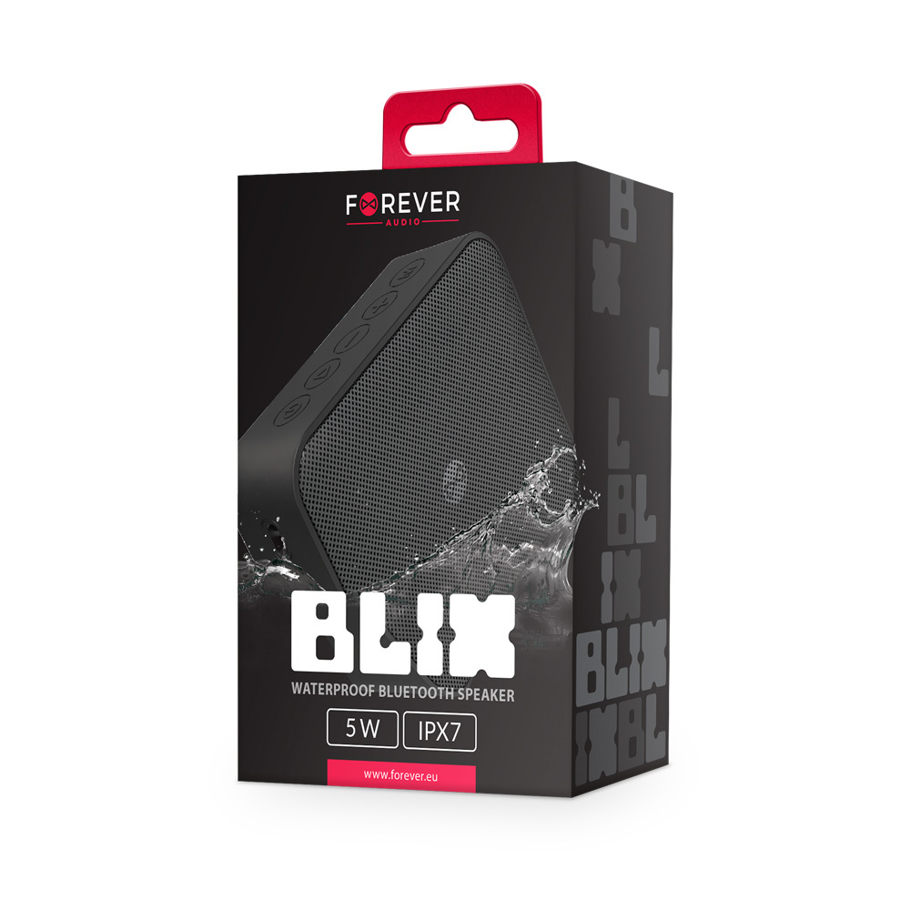 Forever Bluetooth högtalare Blix 5 BS-800, svart