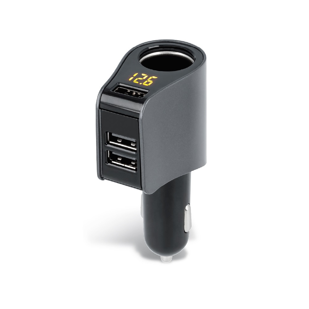 Forever CSS-04 Biladapter med 3 USB-uttag