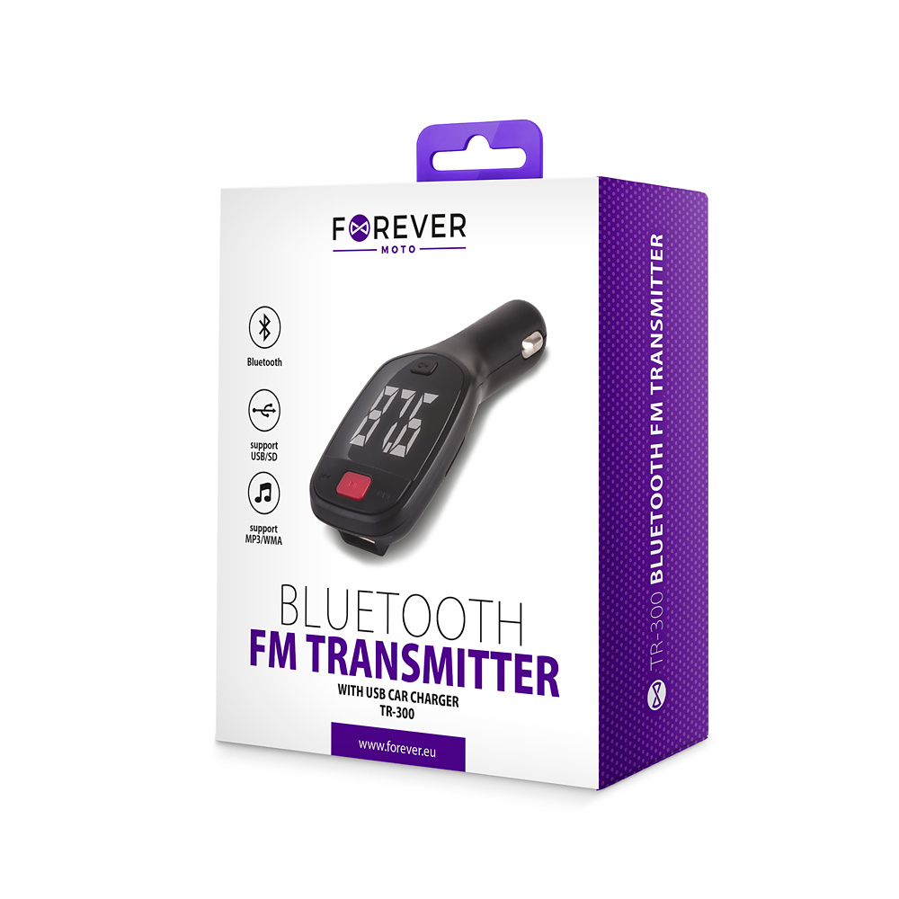 Forever bluetooth FM transmitter TR-300