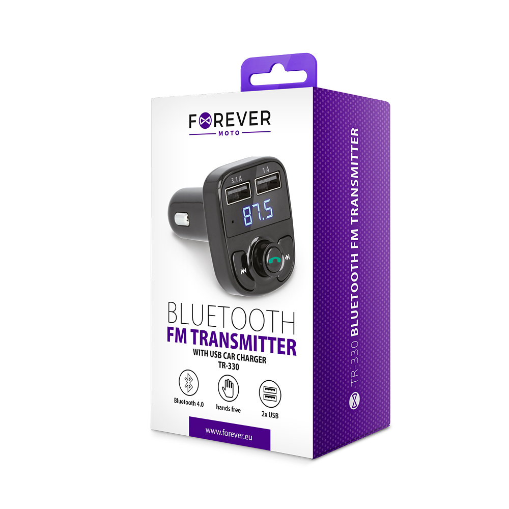 Forever TR-330 Bluetooth FM-sändare