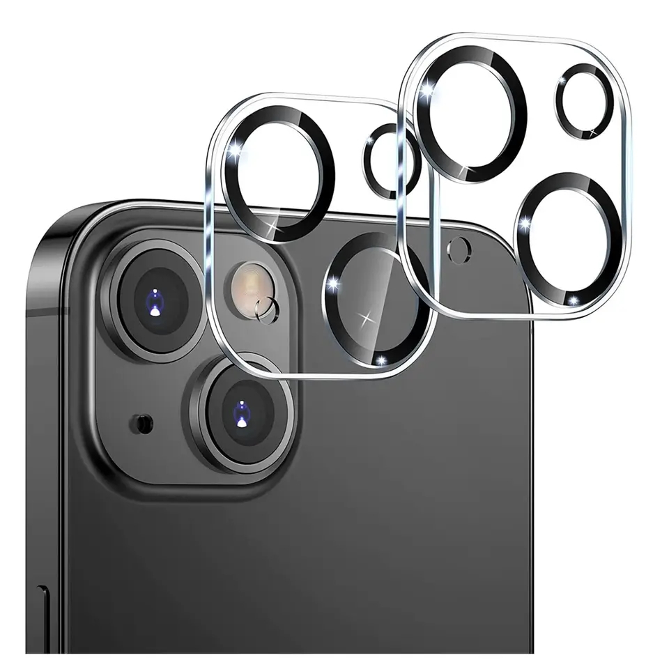Skärmskydd för kameralinsen i härdat glas, iPhone 15