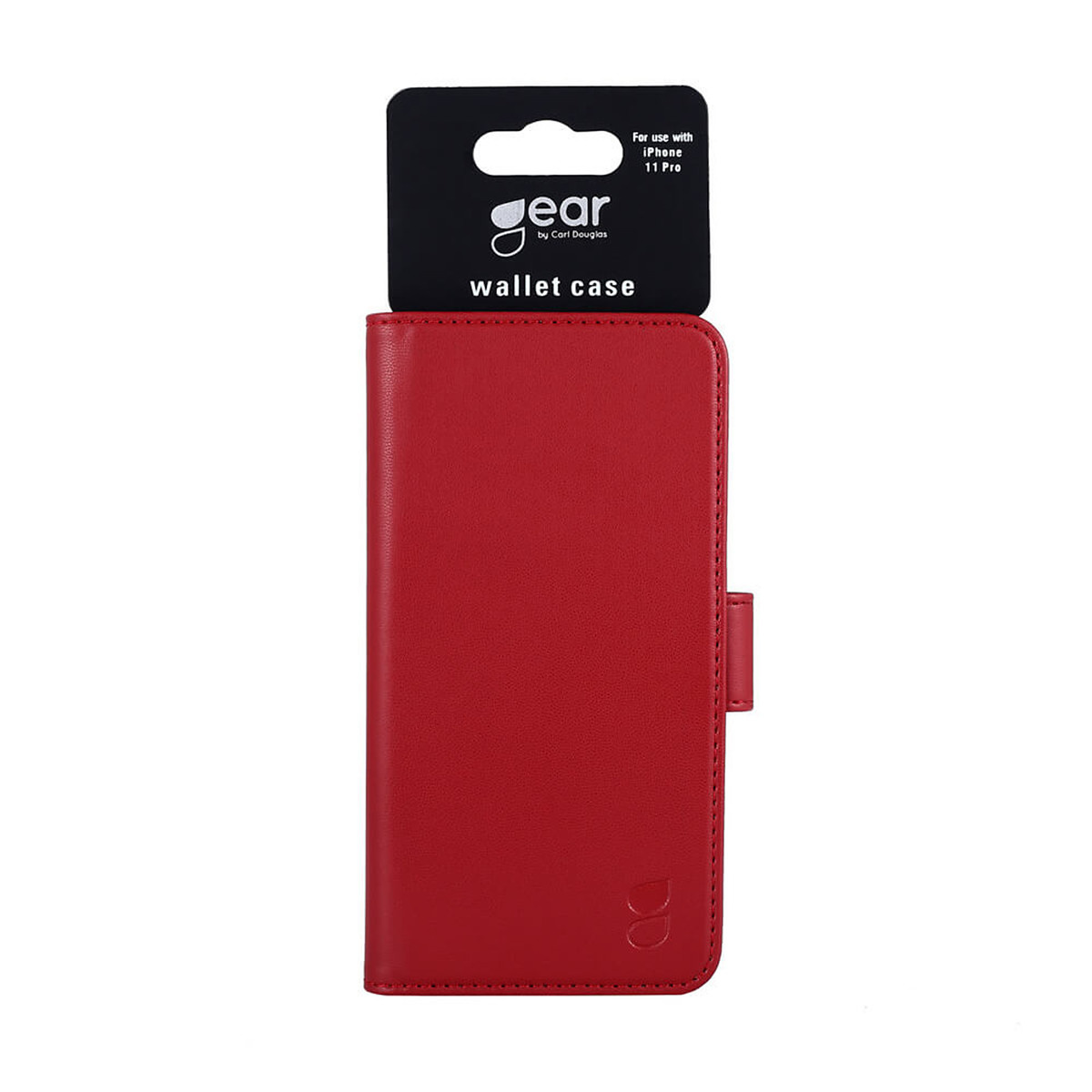 Gear plånboksväska, Limited Edition, iPhone 11 Pro, röd