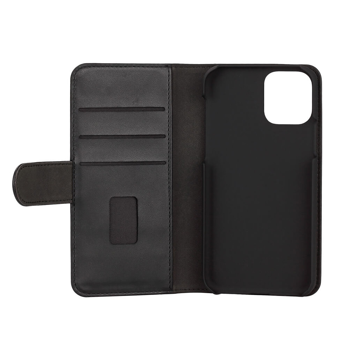 Gear plånboksväska, 2in1 magnetskal, iPhone 11 Pro, svart