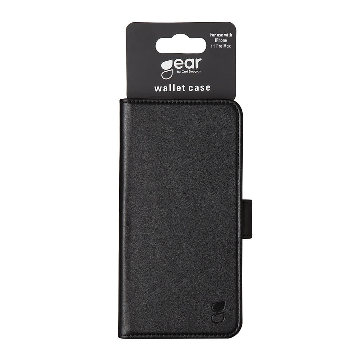 Gear plånboksväska, iPhone 11 Pro Max, svart