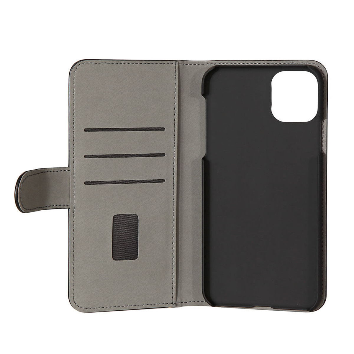 Gear plånboksväska, iPhone 11 Pro Max, svart