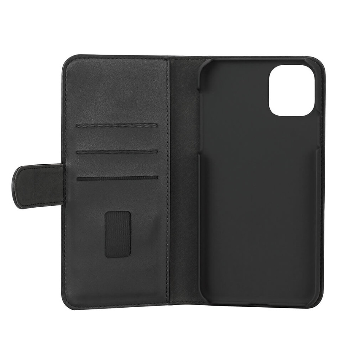 Gear plånboksväska, 2in1 magnetskal, iPhone 11 Pro Max, svart