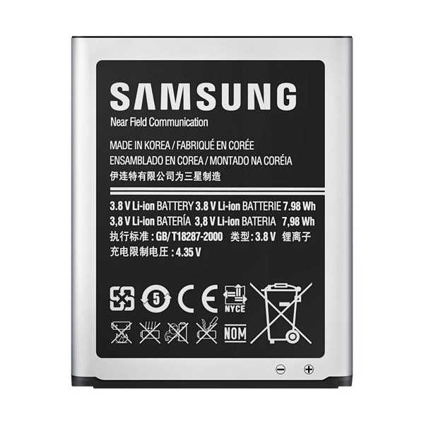 Samsung Galaxy S3 original batteri, 2100mAh, EB-L1G6LLU
