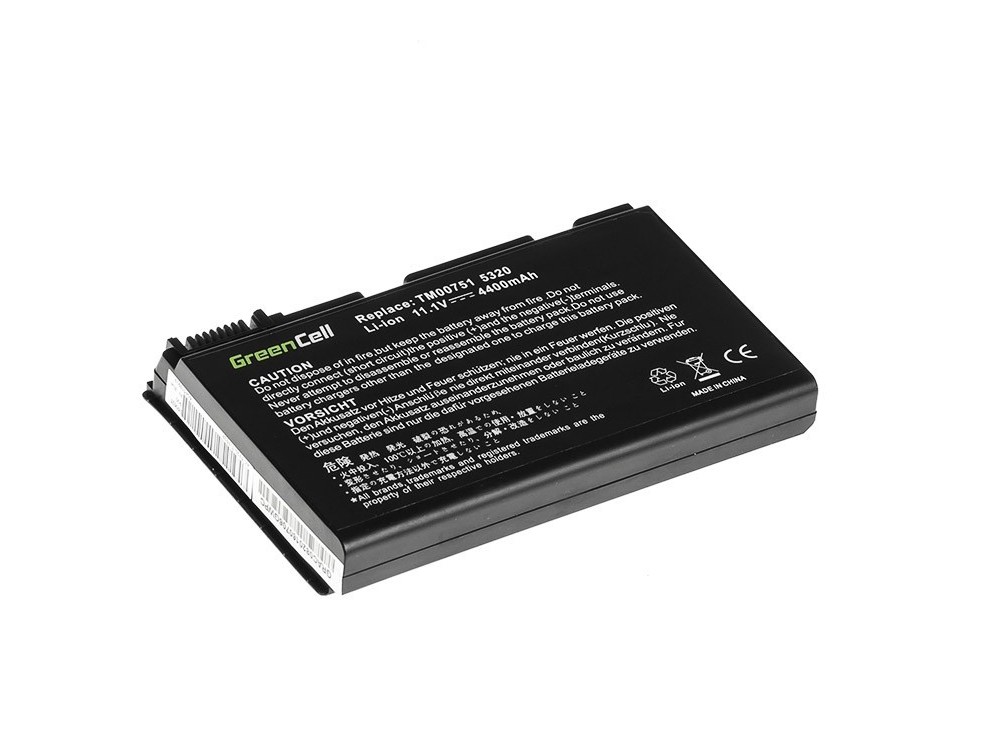 Green Cell Battery for Acer Aspire GRAPE34 TM00741