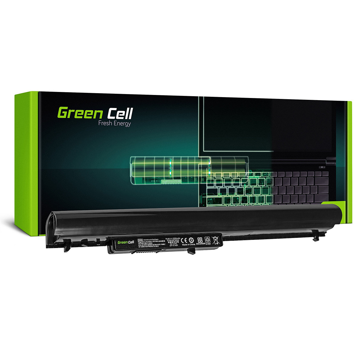 Green Cell Batteri för HP 240 255 256 G2 G3 OA04, 14.4V 2200mAh