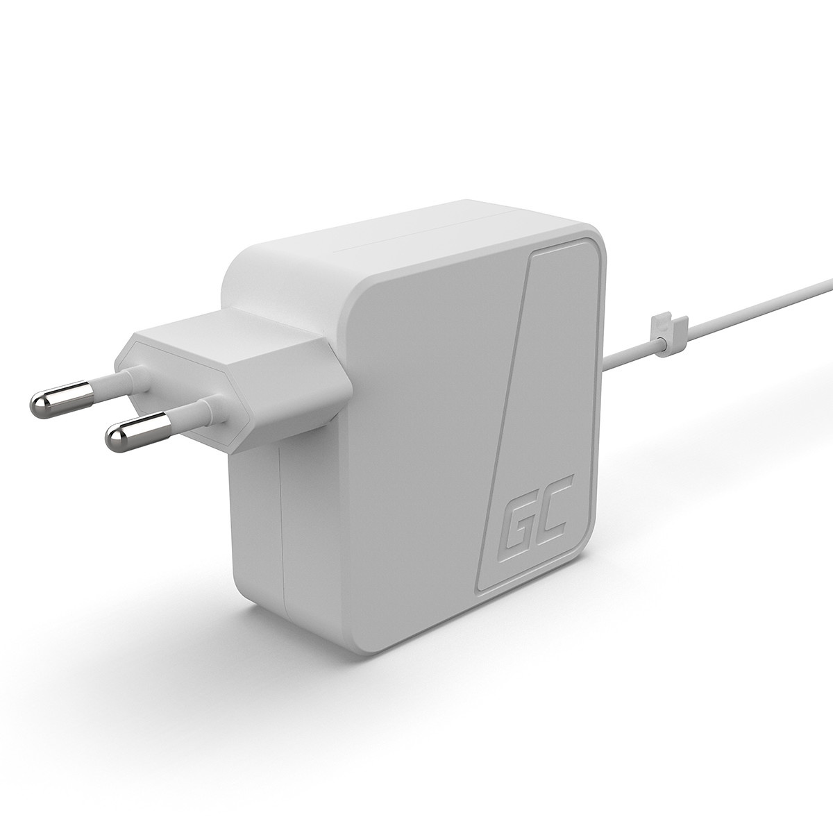 Green Cell laddare till Macbook 45W Magsafe (L-kontakt)