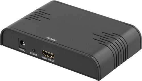 Deltaco signalomvandlare, HDMI till SCART, 1080p