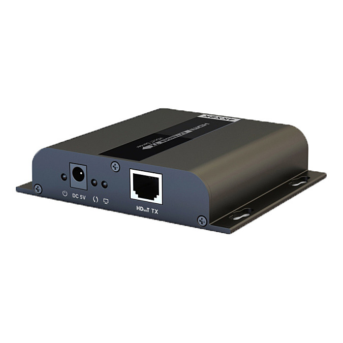 HDMI-förlängning över Ethernet, HDbitT, UHD, IR, 120m, svart