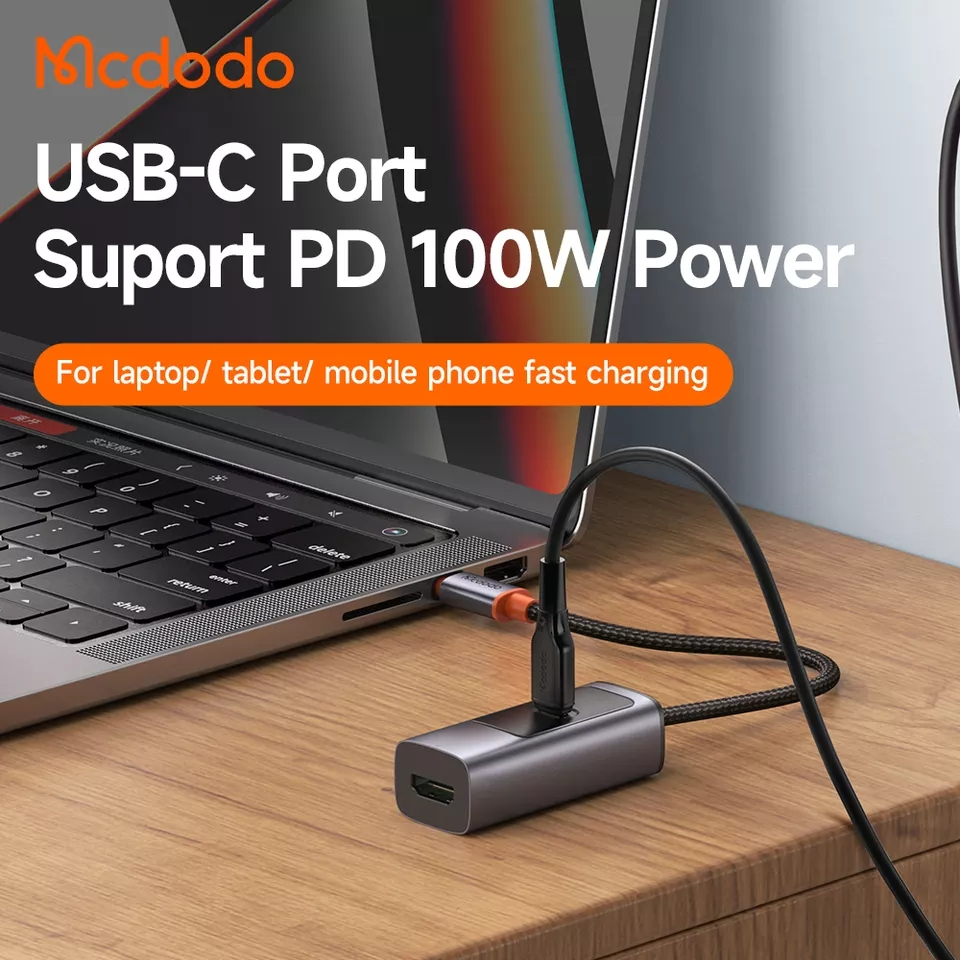 McDodo HU-113 USB-C till HDMI-adapter, 8K, PD, 100W