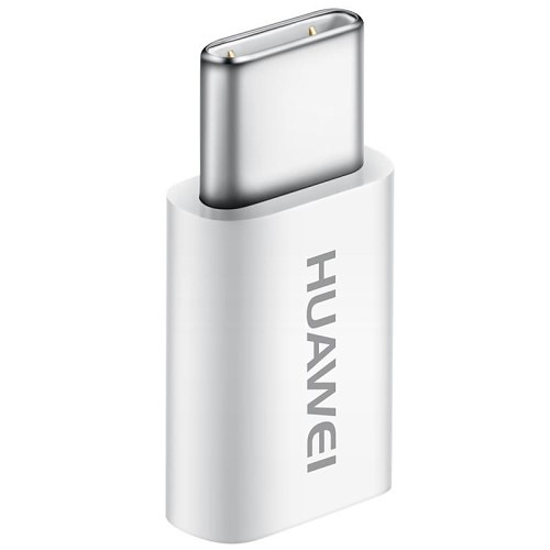 Huawei AP52 original Micro-USB till USB-C adapter, vit