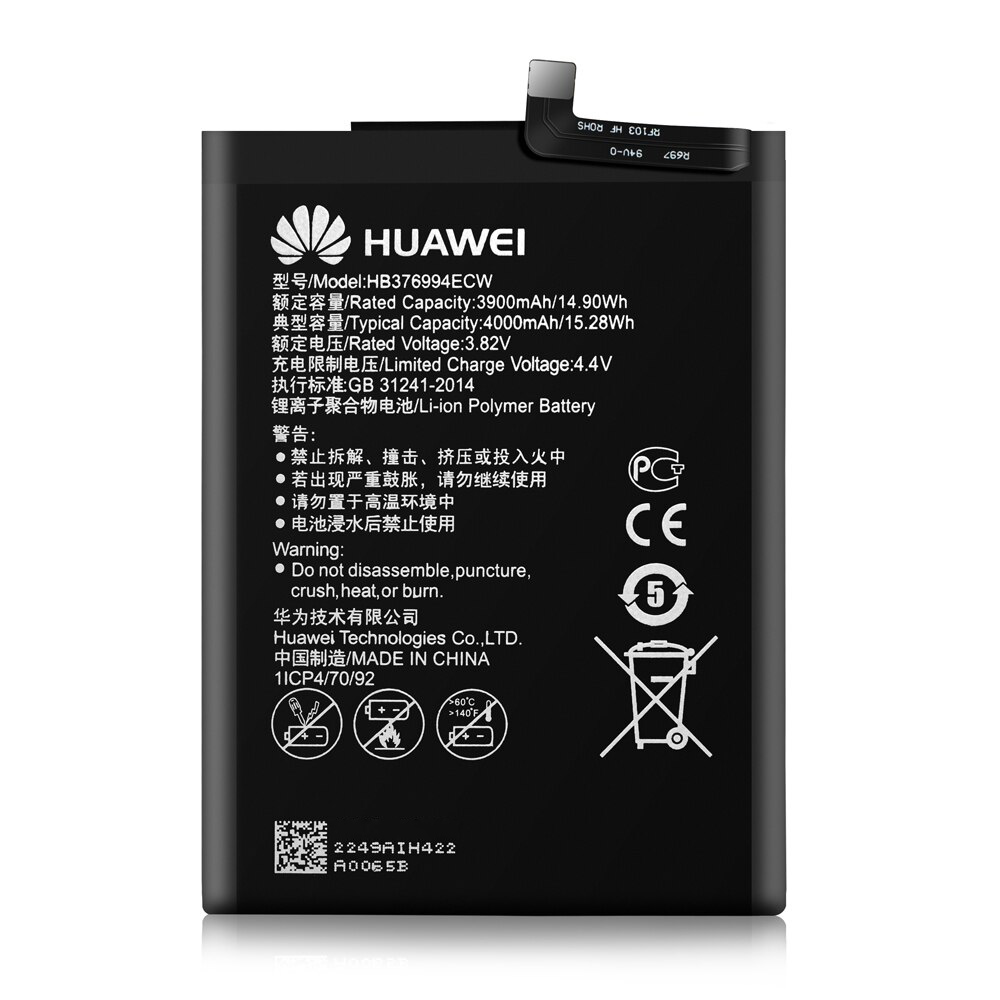 Huawei HB376994ECW battery Honor V8 Pro Honor V9 battery 3900mAh