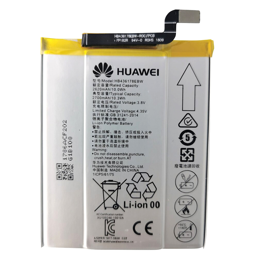 Huawei HB436178EBW battery Mate S battery 2620mAh