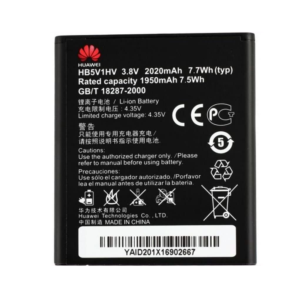 Huawei HB5V1HV batteri - Original 2020mA