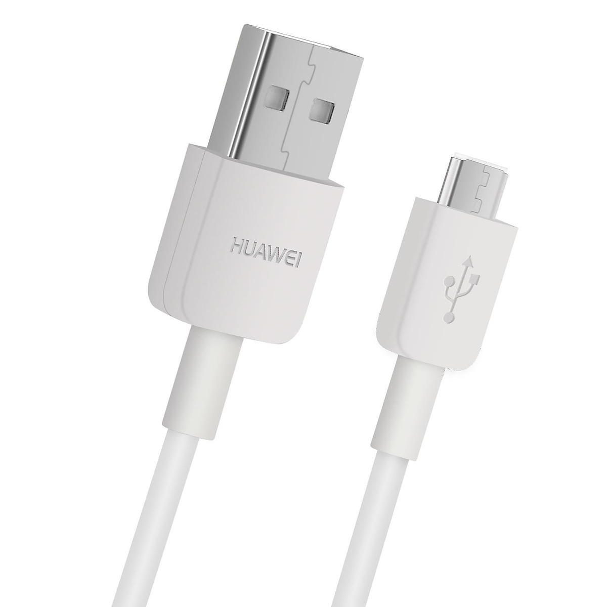 Huawei USB-kabel 2A. USB-A till micro-USB, vit