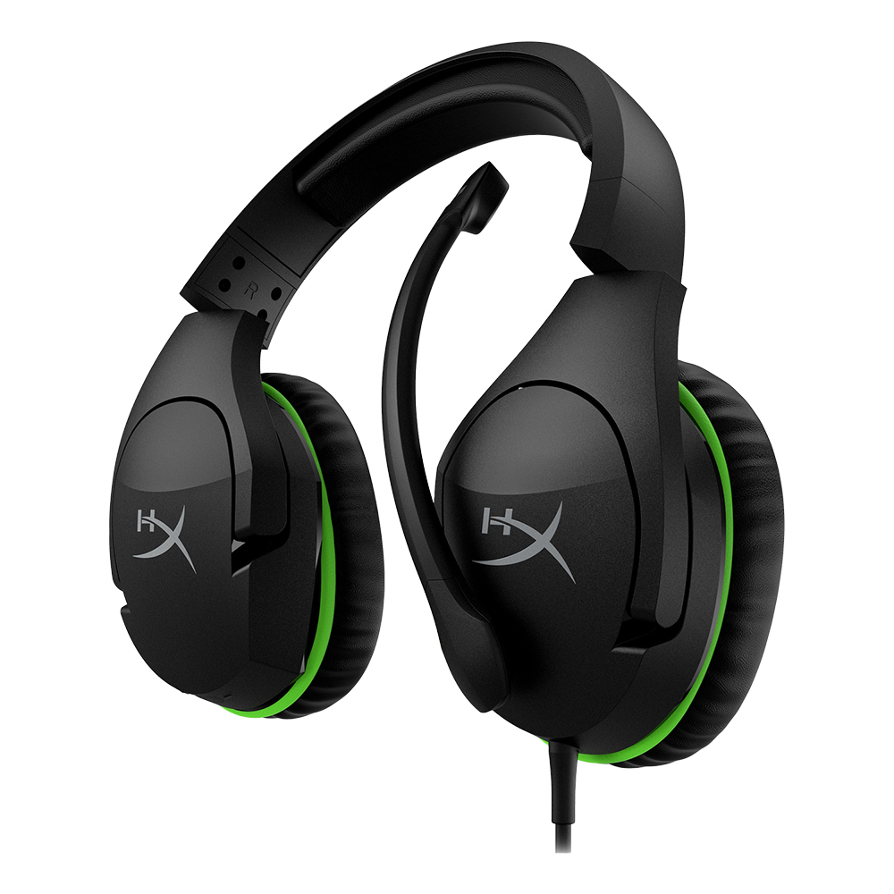 HyperX CloudX Stinger Gaming Headset Xbox, svart/grön