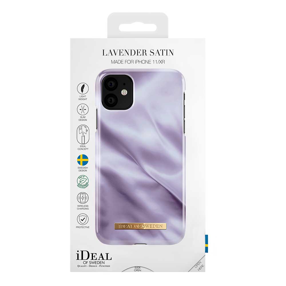 IDEAL FASHION CASE IPHONE 11 LAVENDER SATIN