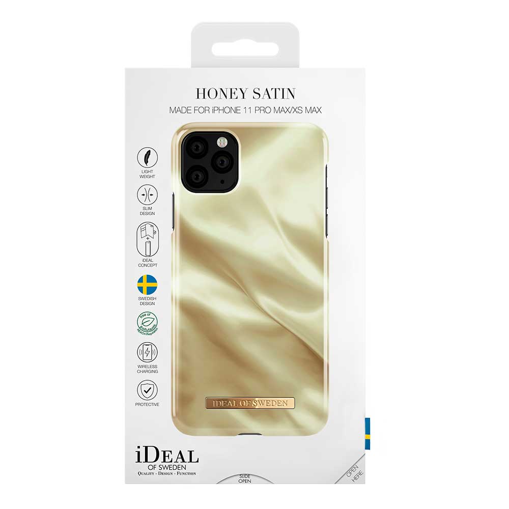 iDeal Fashion Case till iPhone 11 Pro Max/XS Max, Honey Satin