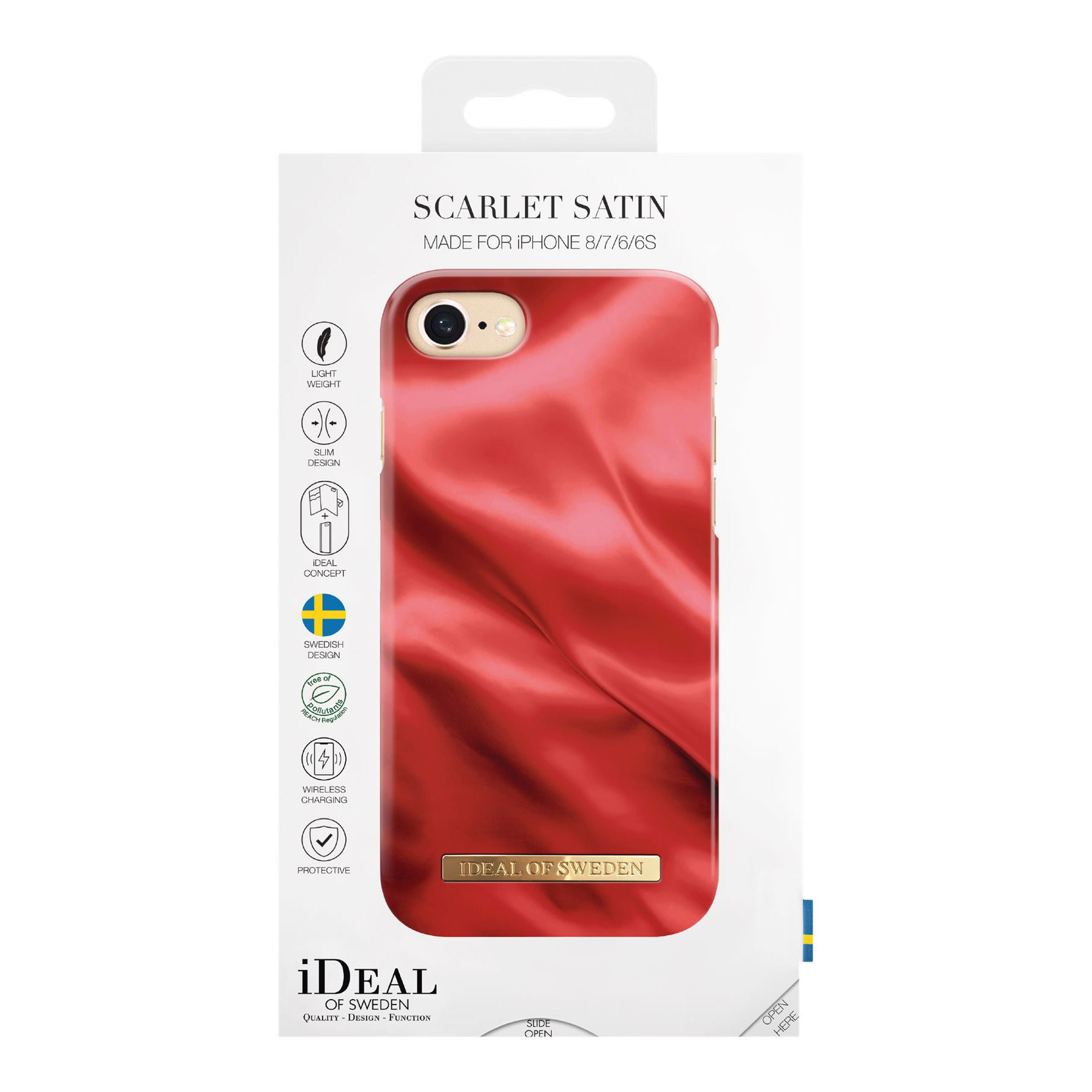 IDEAL FASHION CASE IPHONE 8/7/6/6S SCARLET RED