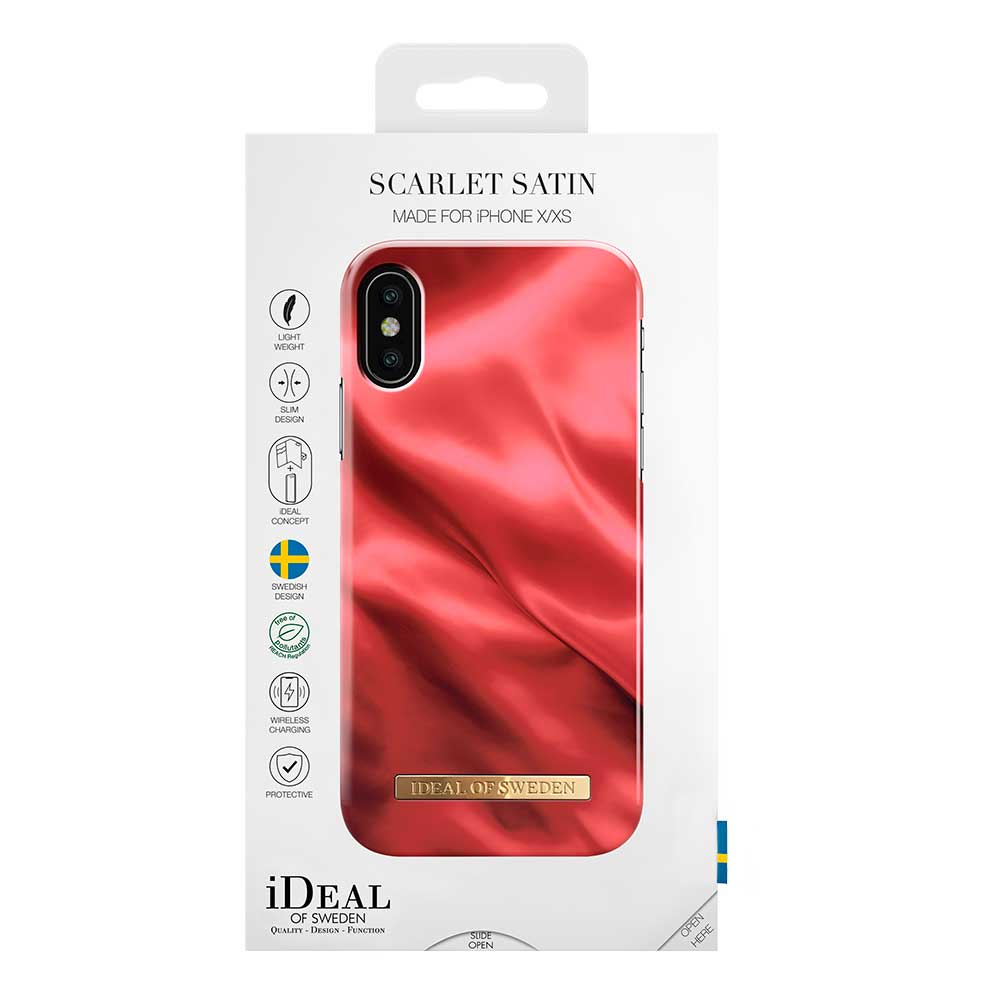 IDEAL FASHION CASE IPHONE X/XS SCARLET RED