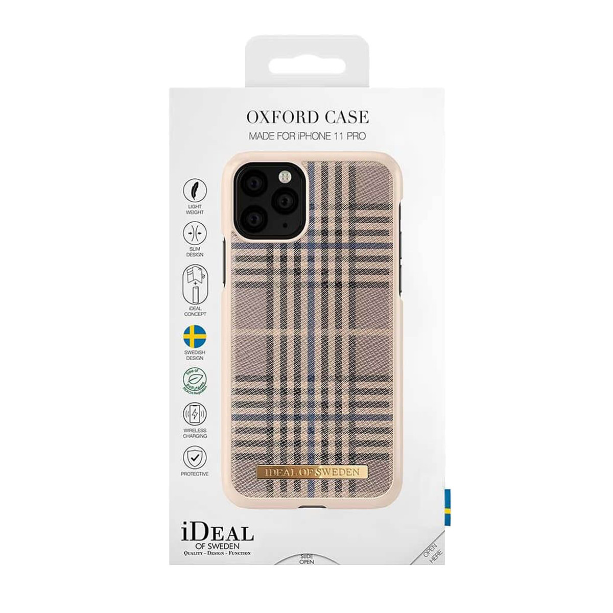 iDeal Fashion Case Oxford, iPhone 11 Pro, beige