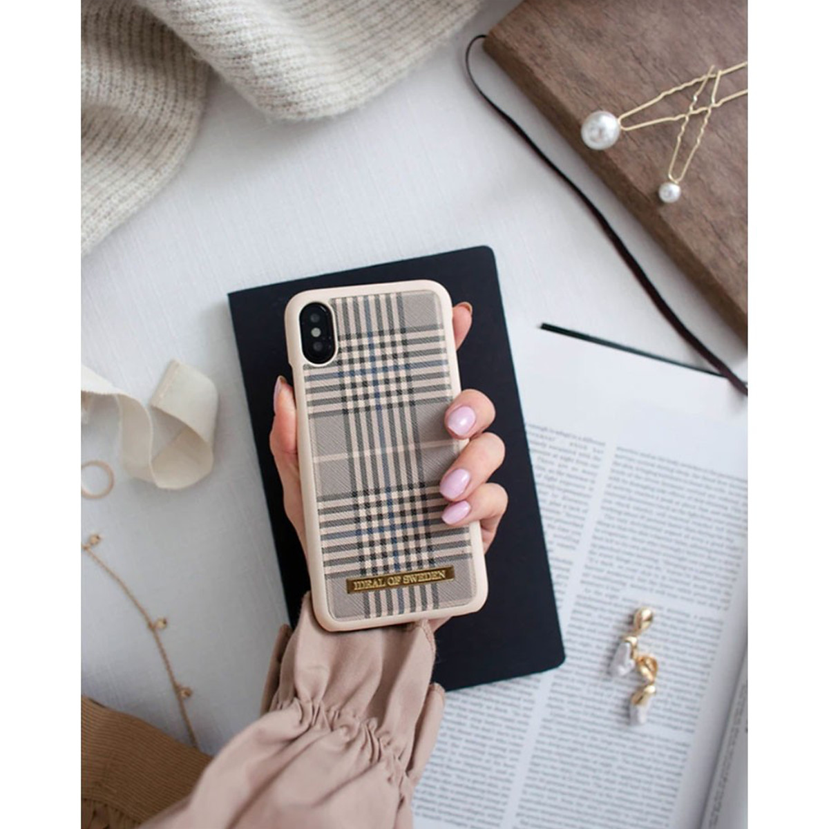 iDeal Fashion Case Oxford 8/7/6/6S, beige