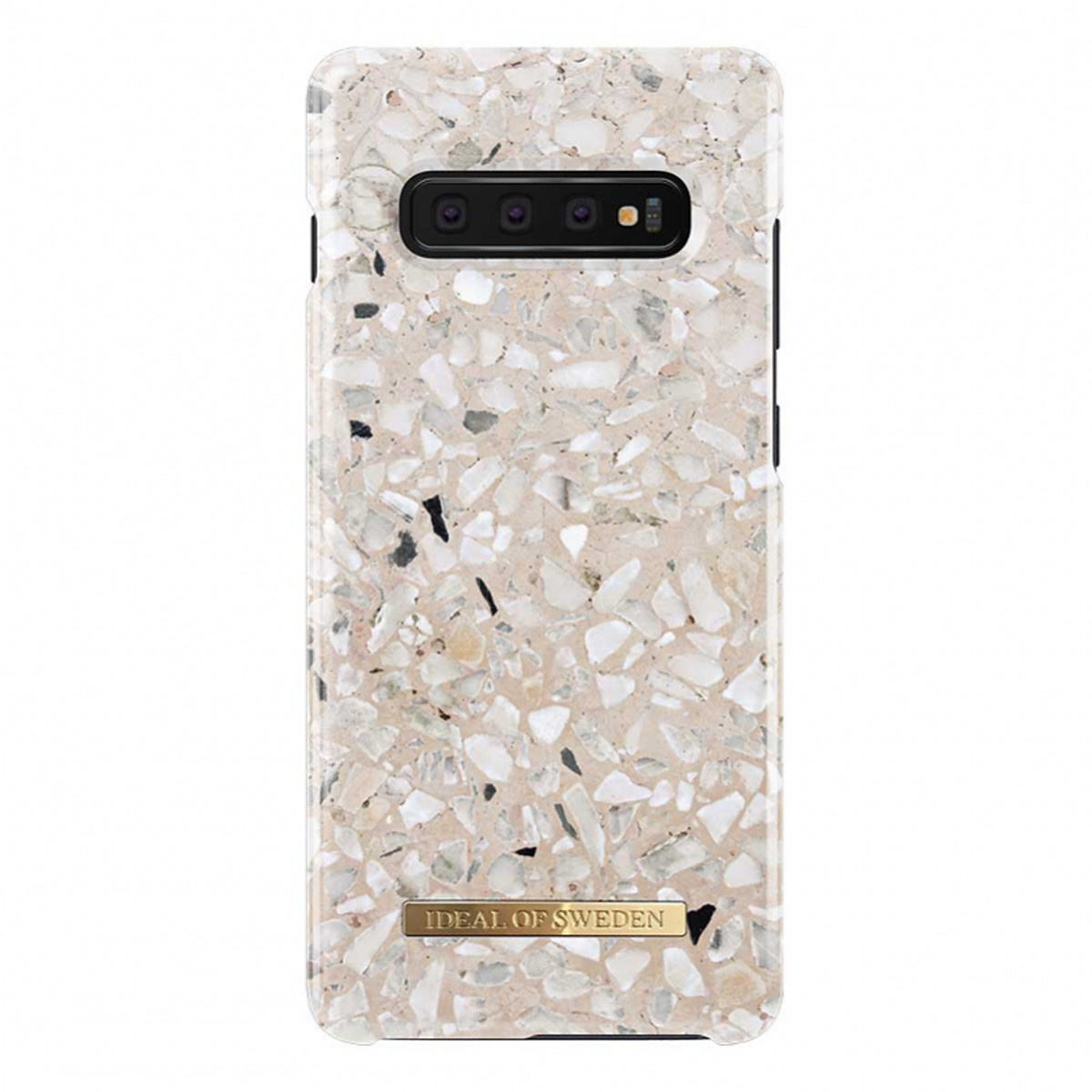 iDeal Fashion Case, Samsung Galaxy S10 Plus, Greige terazzo