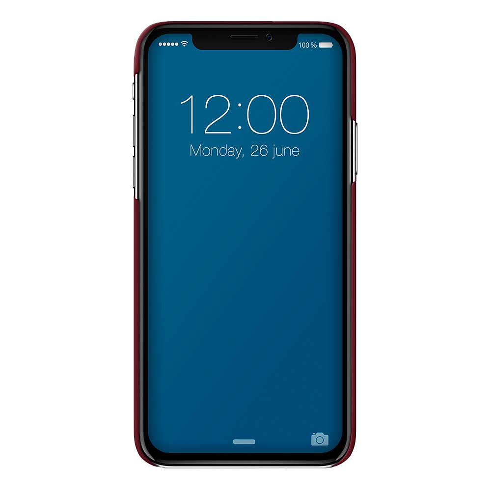 iDeal Fashion Case, iPhone X/XS, Burgundy