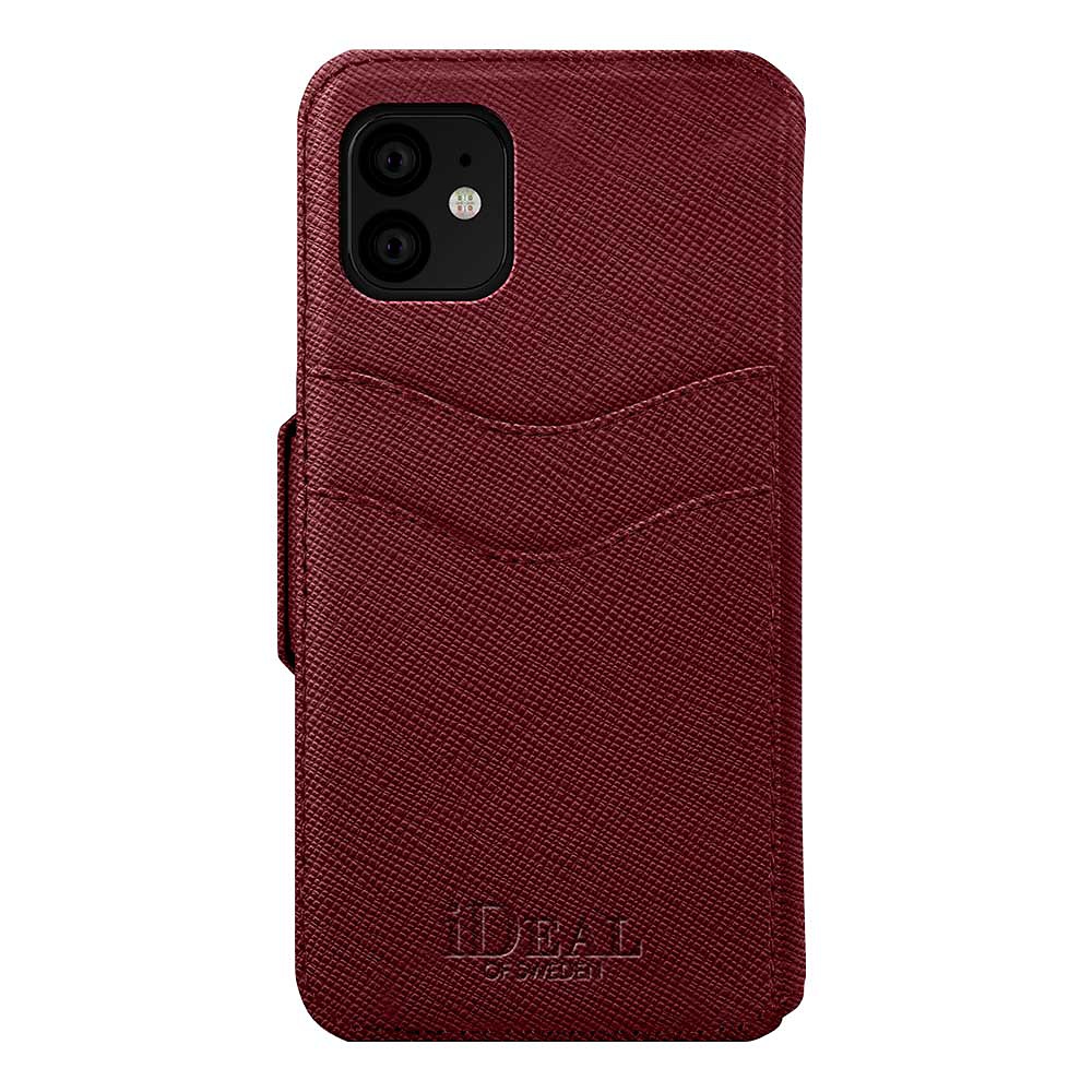 iDeal Fashion Wallet, iPhone 11, Burgundy