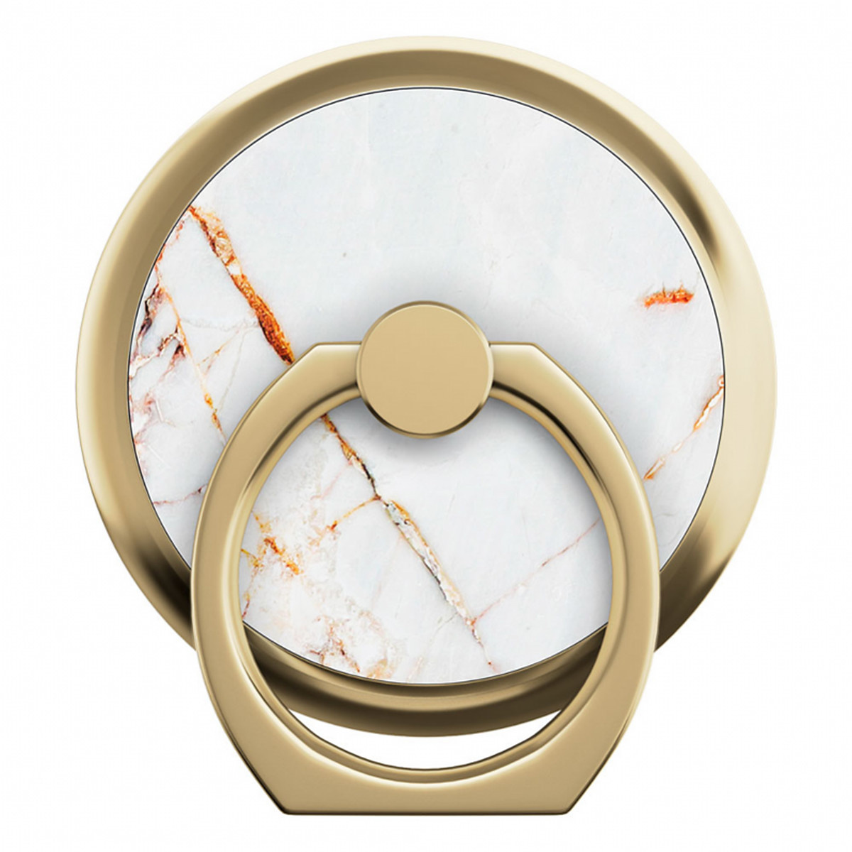 iDeal Magnetic Ring mount, Carrara gold marble