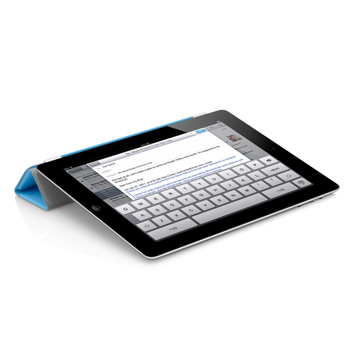 Smart cover/ställ blå, iPad 2/3/4
