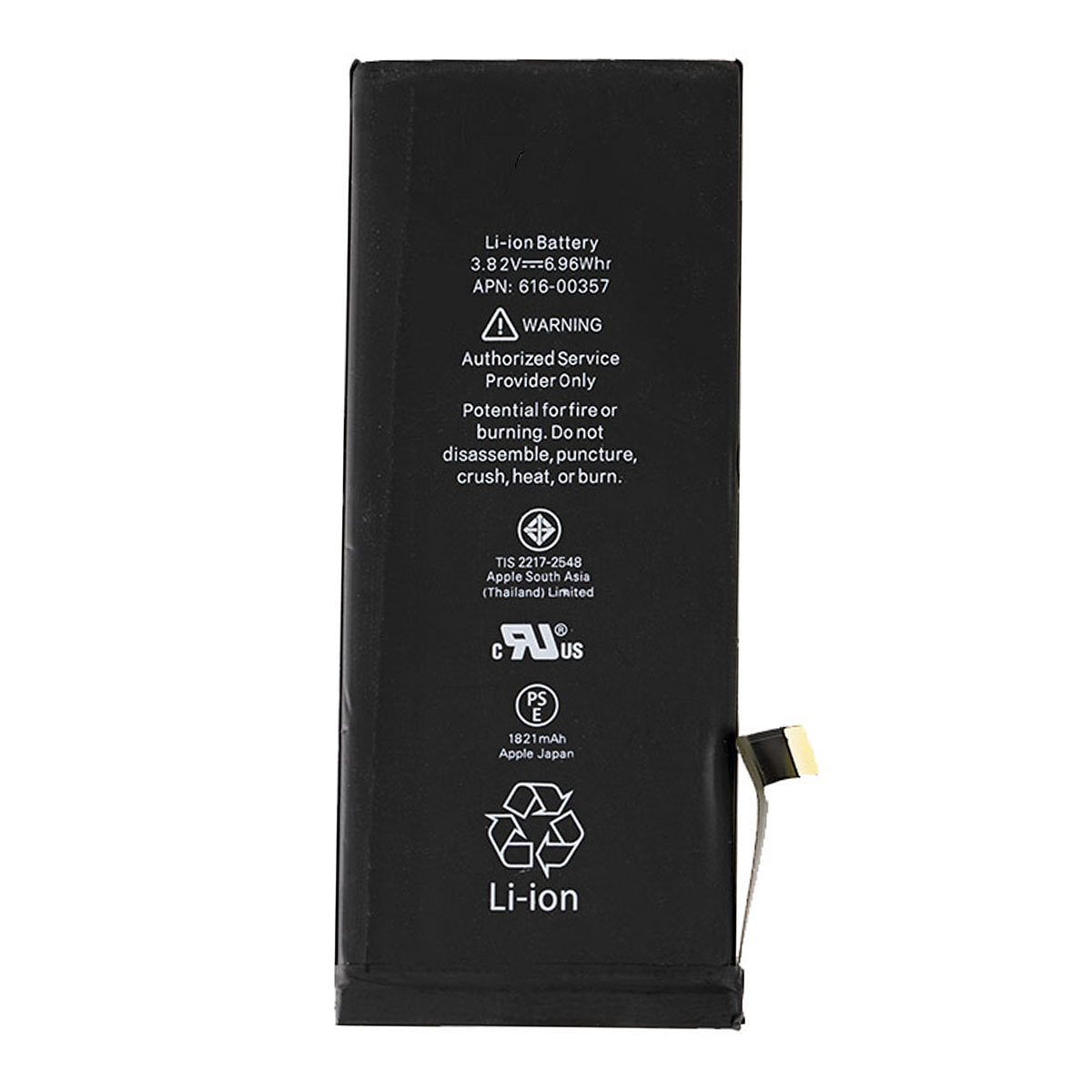 iPhone 8 batteri, 1821mAh, 616-00357