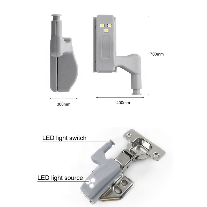 LED-belysning för hyllor, 12V, 23A, 2-pack
