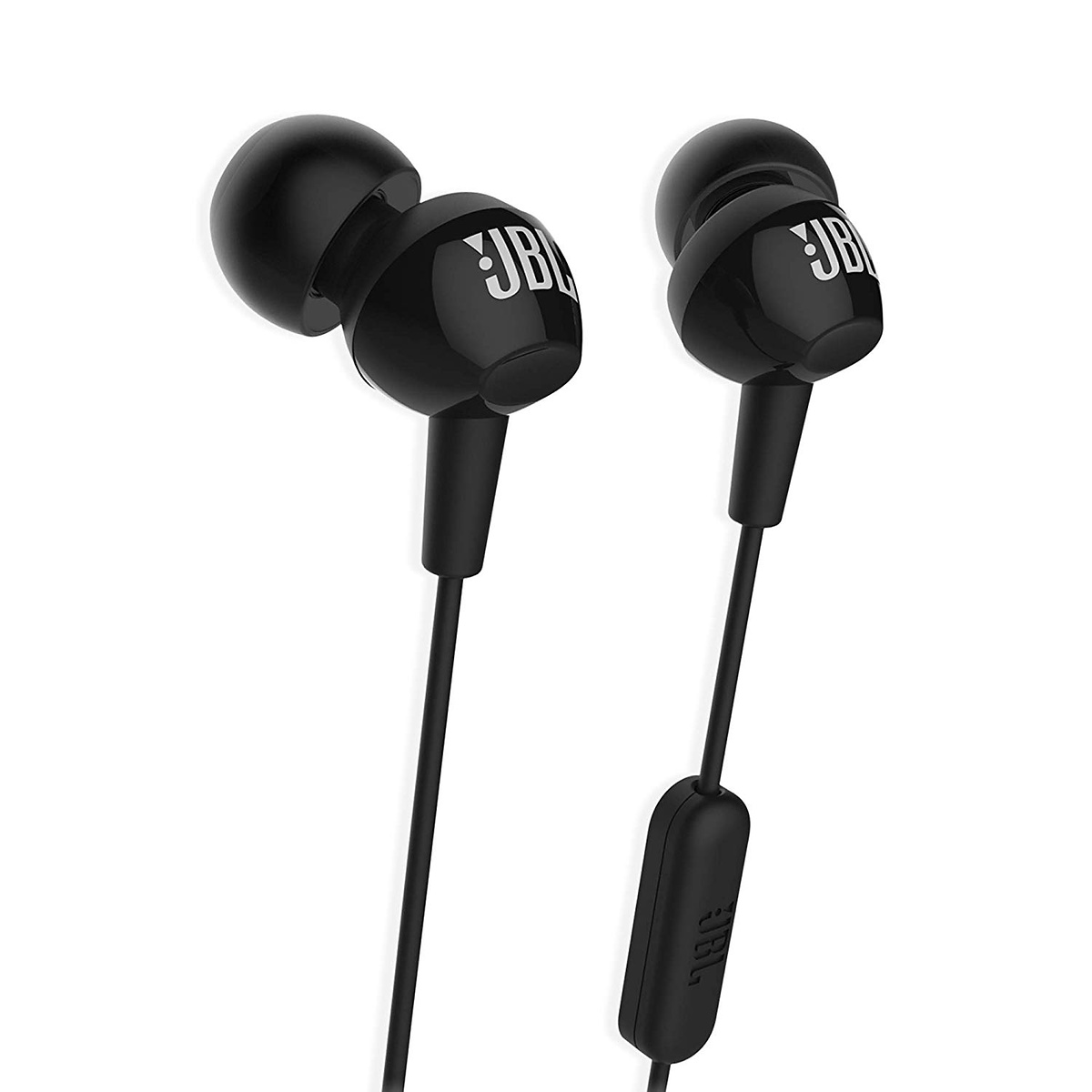 JBL C100SI in-ear headset, svart