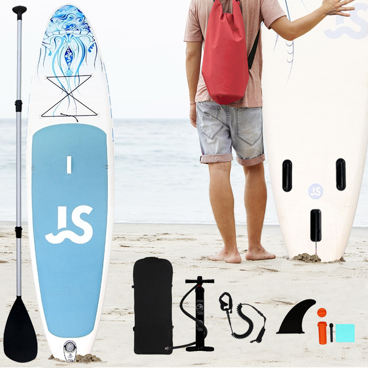 JS Board Paradise Lost, uppblåsbar SUP-bräda